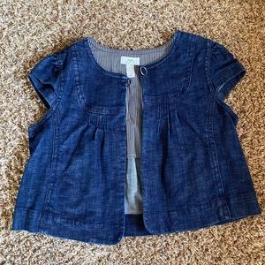 LOFT denim jacket (short sleeve)
